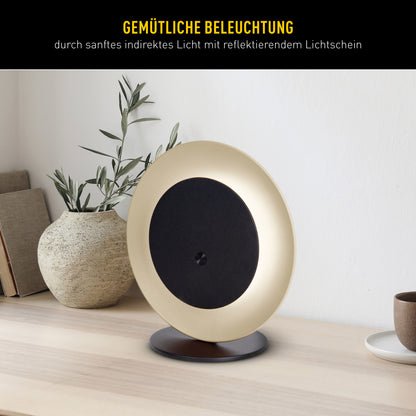 4in1 Akku-/Solar-/Tisch-/Hängeleuchte "SOLAN" H: 41,5cm almond