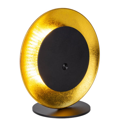 4in1 Akku-/Solar-/Tisch-/Hängeleuchte "SOLAN" H: 41,5cm gold