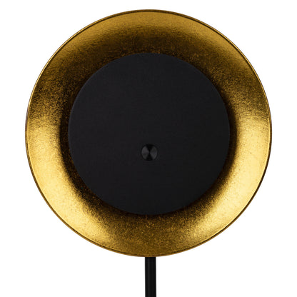 4in1 Akku-/Solar-/Tisch-/Hängeleuchte "SOLAN" H: 41,5cm gold