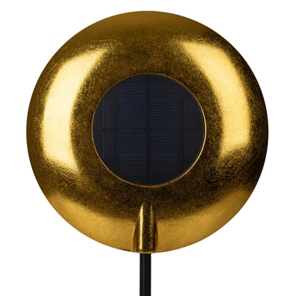 4in1 Akku-/Solar-/Tisch-/Hängeleuchte "SOLAN" H: 41,5cm gold