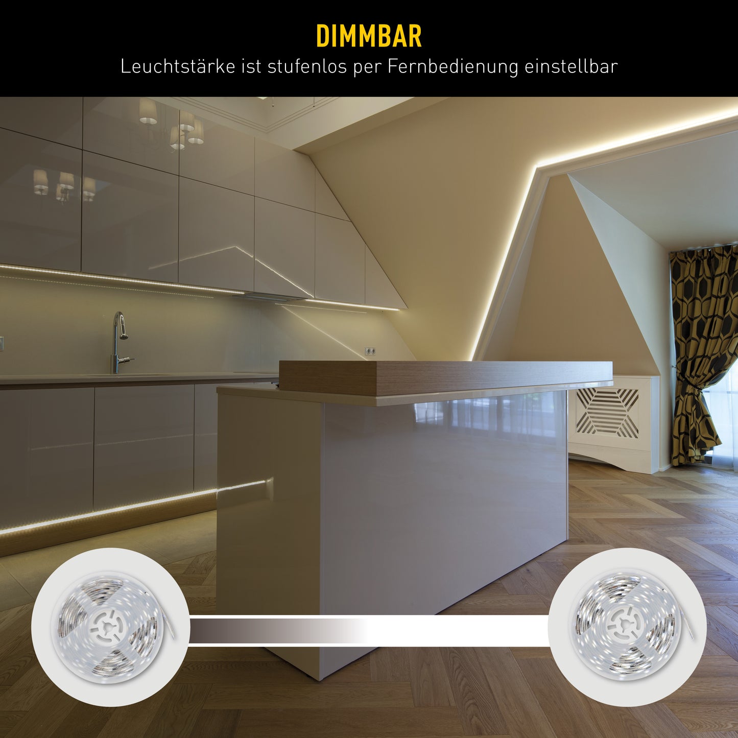 Indoor LED RGB-Stripe Inkl. Lichtzenario L: 5m