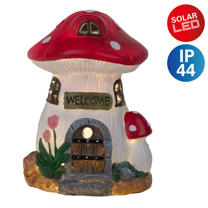 Solar-/Dekoleuchte "MUSHROOM" H: 17,3cm
