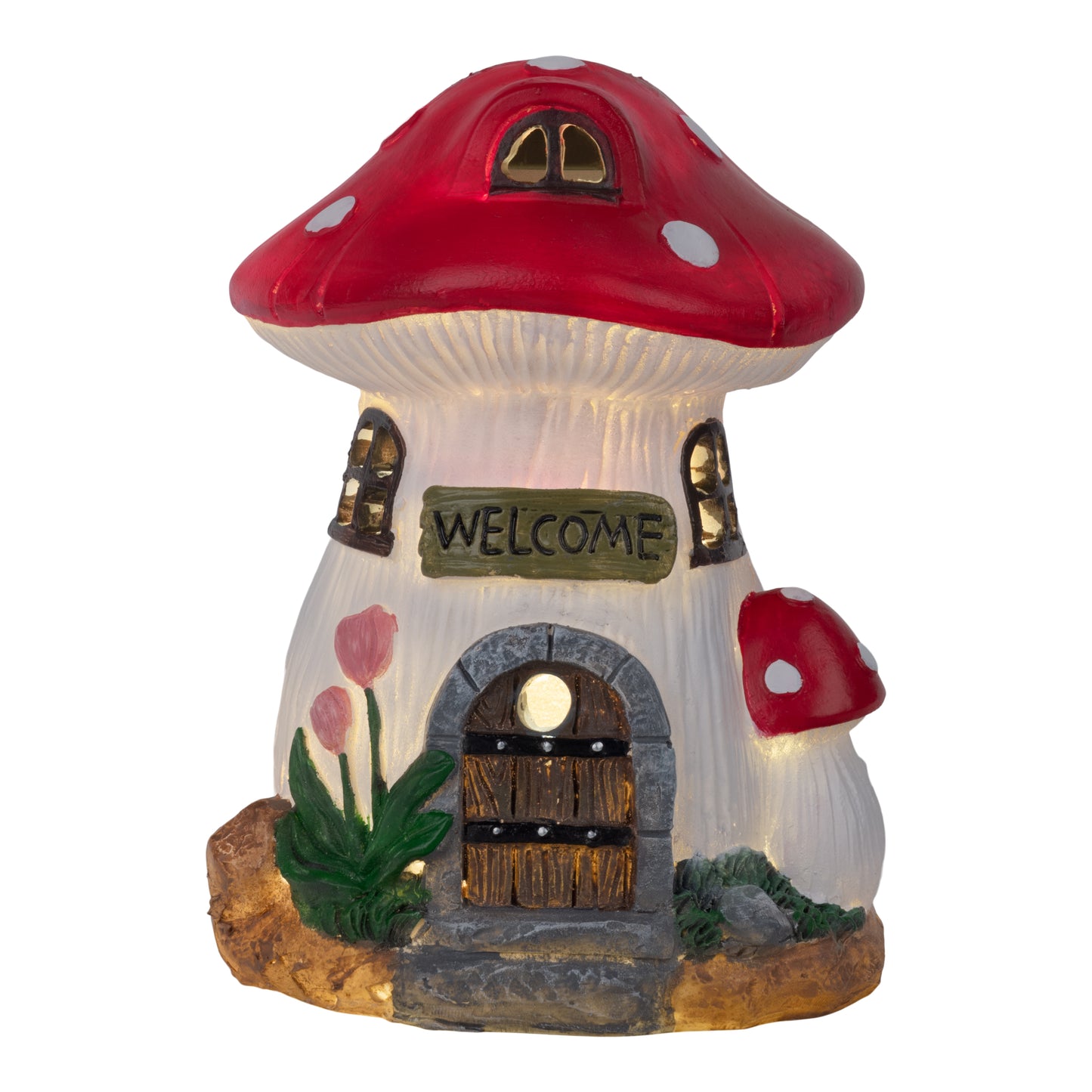 Solar-/Dekoleuchte "MUSHROOM" H: 17,3cm