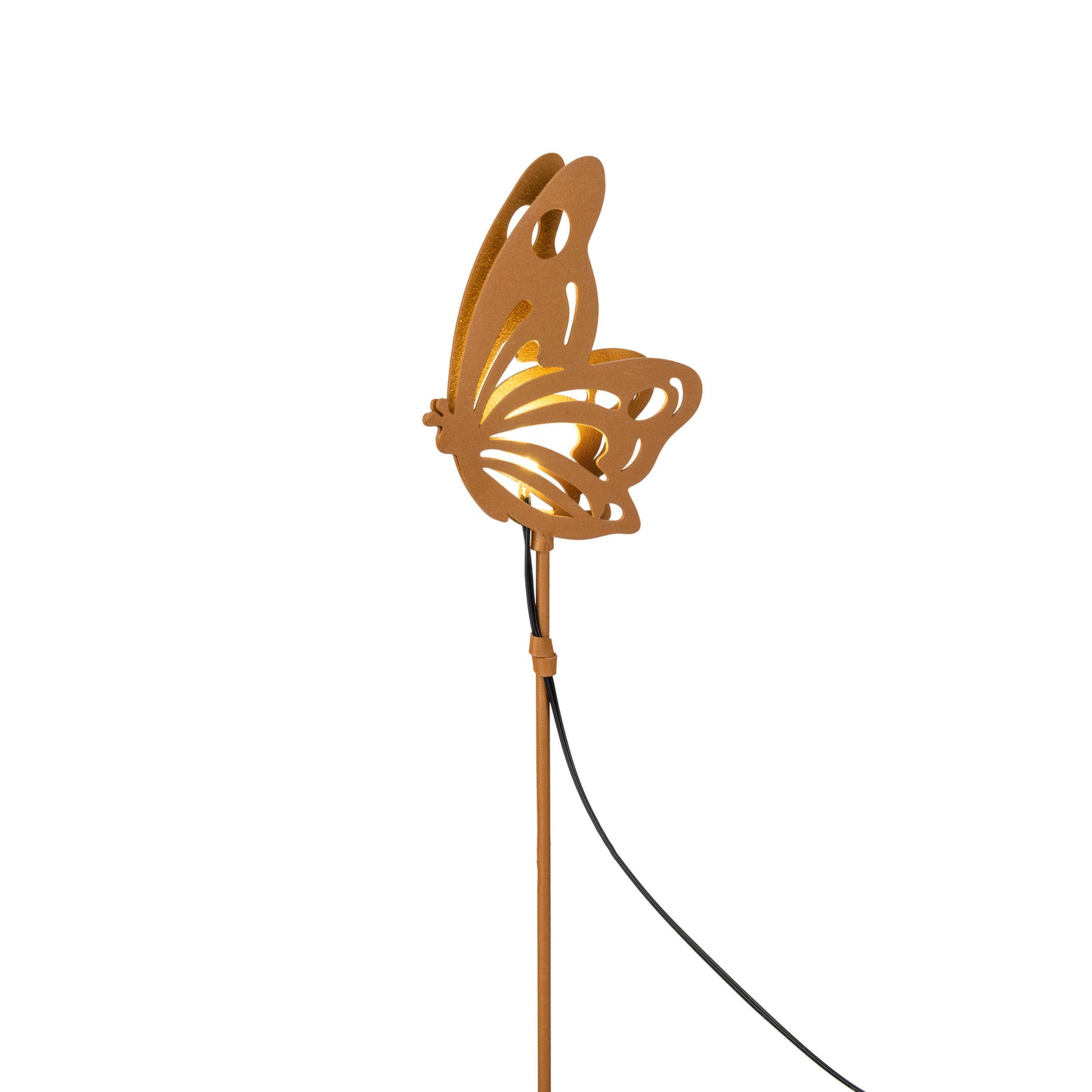 Solar-/Dekoerdspieß "BUTTERFLY" H: 52cm