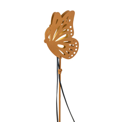 Solar-/Dekoerdspieß "BUTTERFLY" H: 52cm