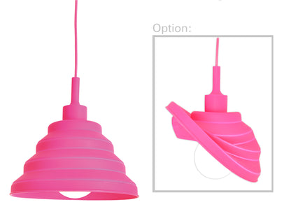 Pendelleuchte "CARA" pink