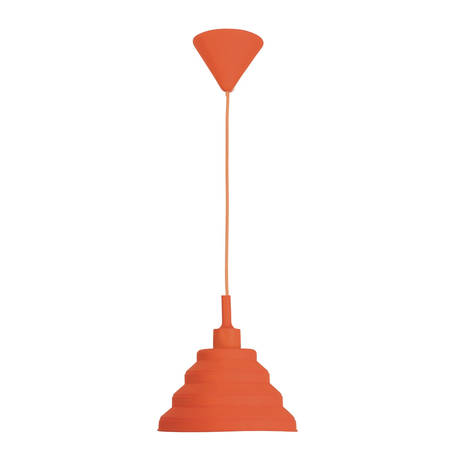 Pendelleuchte "CARA" in orange