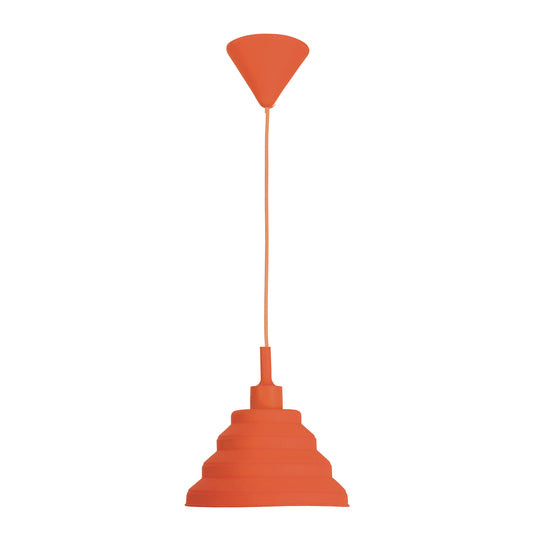 Pendelleuchte "CARA" in orange