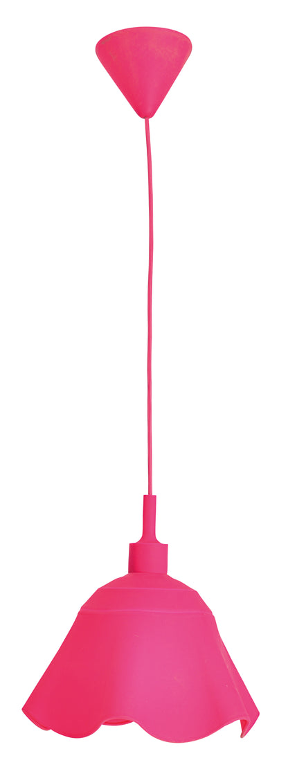 Pendelleuchte "Leya" in pink
