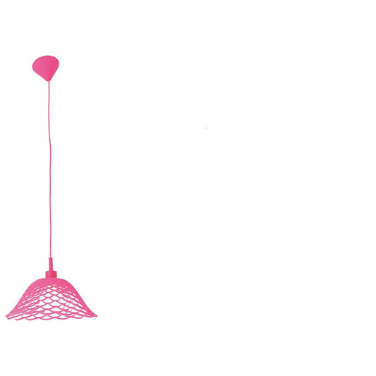 Silikon-Pendelleuchte "CERA" pink