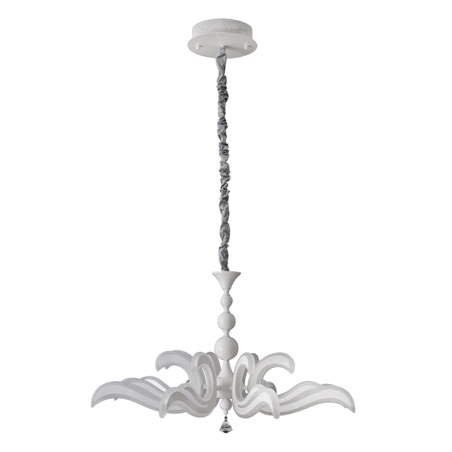 LED-Krone weiß Ø: 66cm "LUDWIG"
