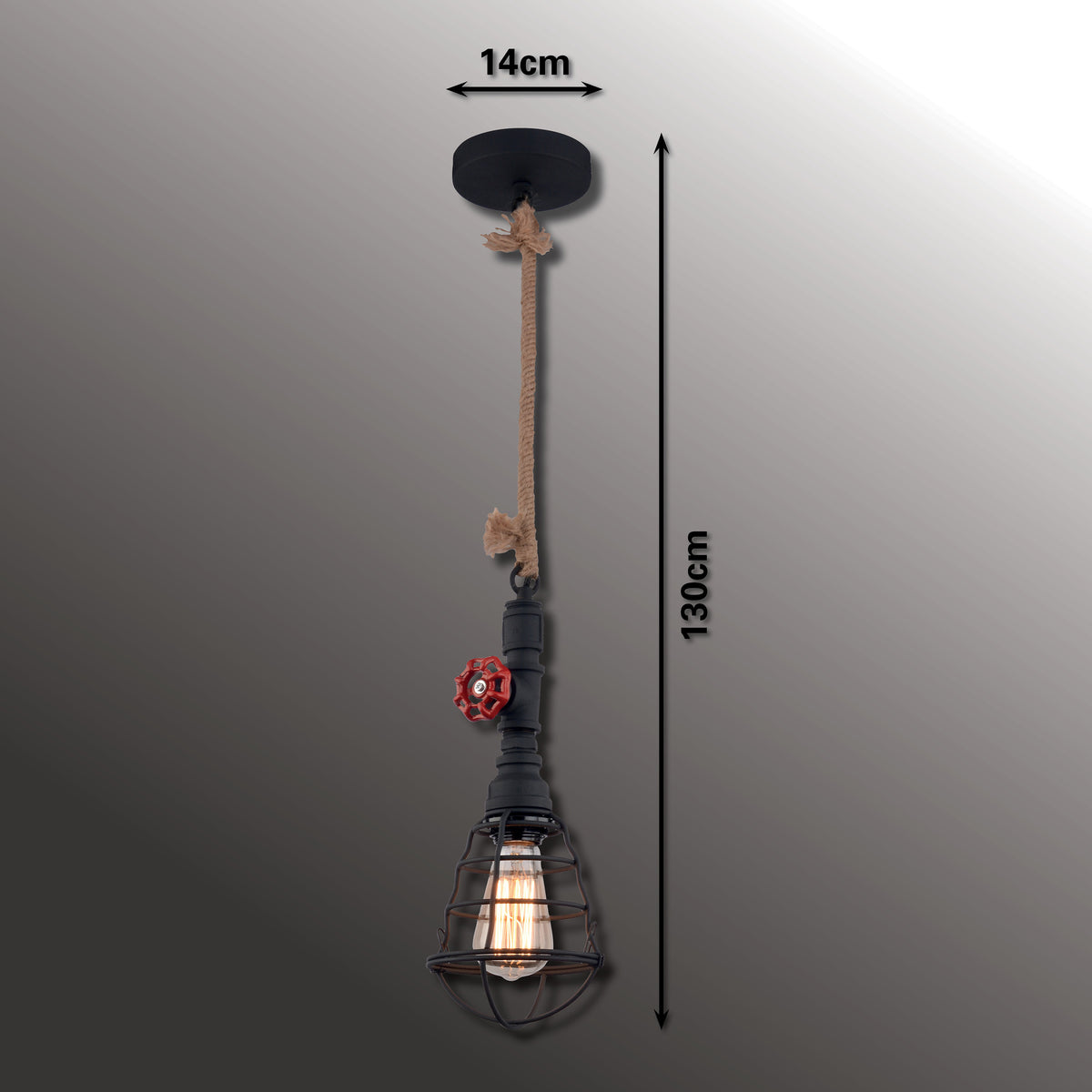 Pendelleuchte "REGIA" Ø: 14cm
