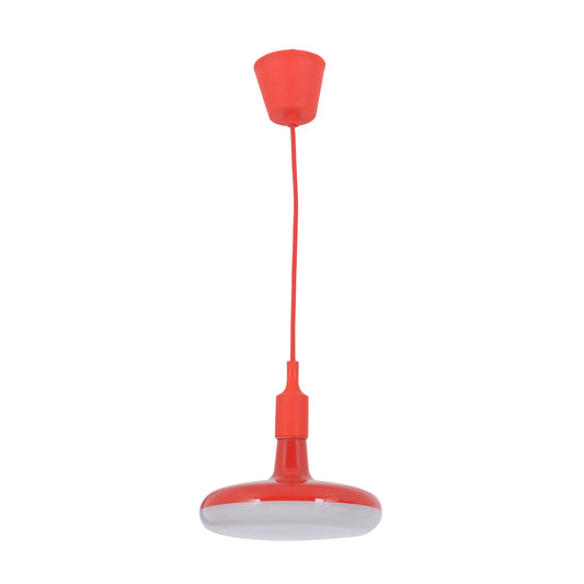 Pendelleuchte "UFO" inkl. E27 / Ø: 22cm rot