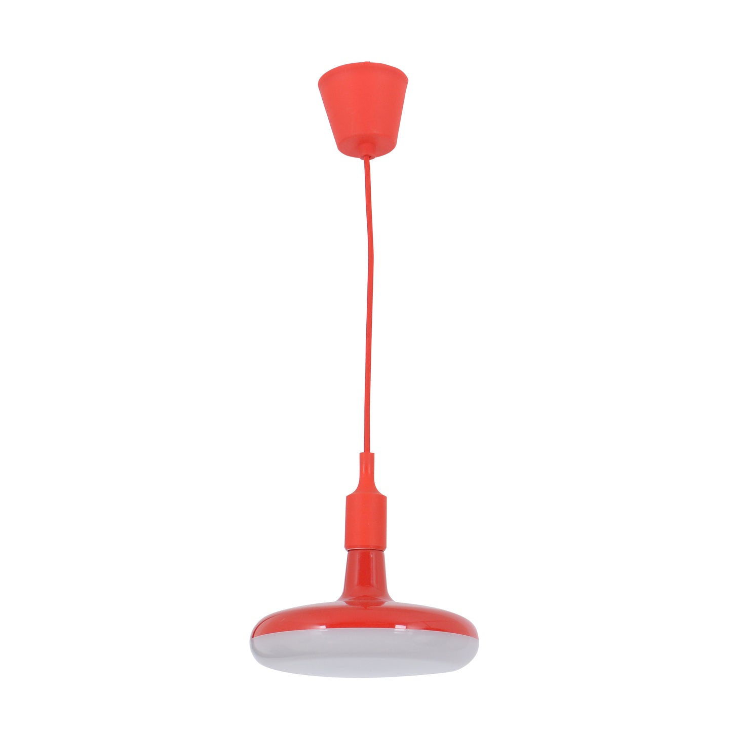 Pendelleuchte "UFO" inkl. E27 / Ø: 22cm rot