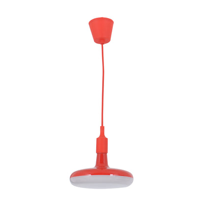 Pendelleuchte "UFO" inkl. E27 / Ø: 22cm rot