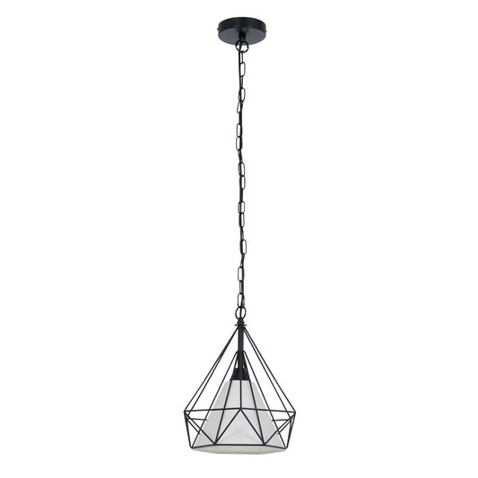 Metall-Pendelleuchte "ALEX" d: 29cm schwarz