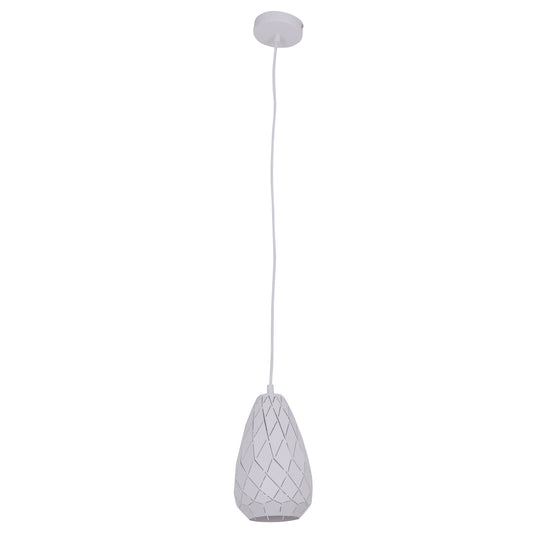Pendelleuchte "ALISON" Ø: 15cm weiß