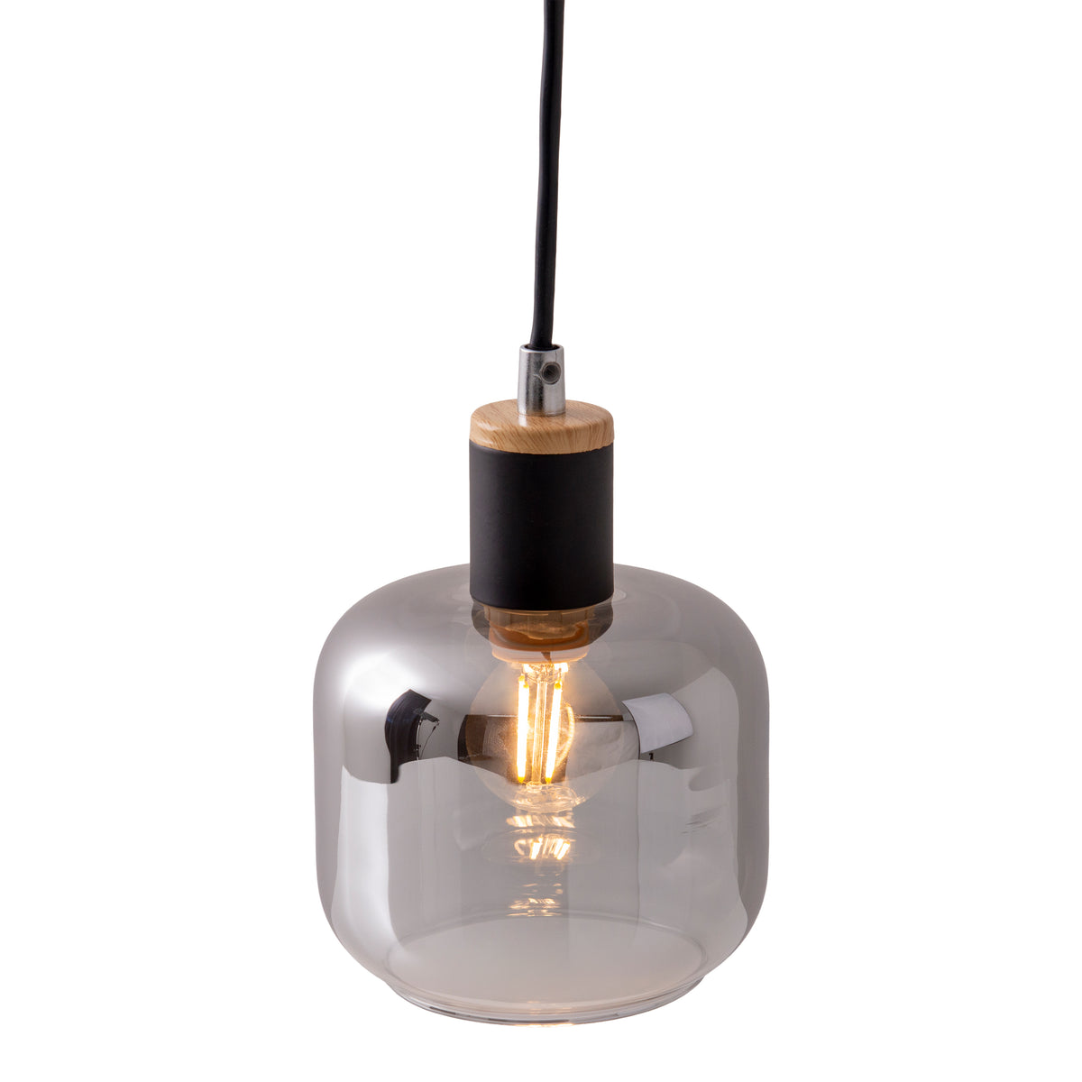 1er Pendelleuchte "FUMOSO" Ø: 13cm