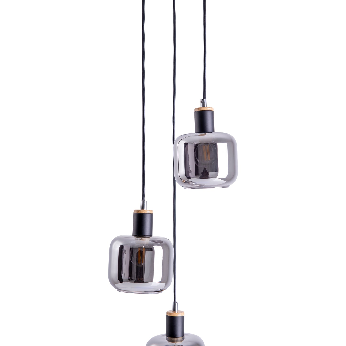 3er Deckenleuchte "FUMOSO" Ø: 20cm
