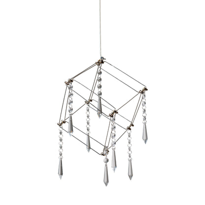 LED Pendelleuchte "ARANEUS" chrom
