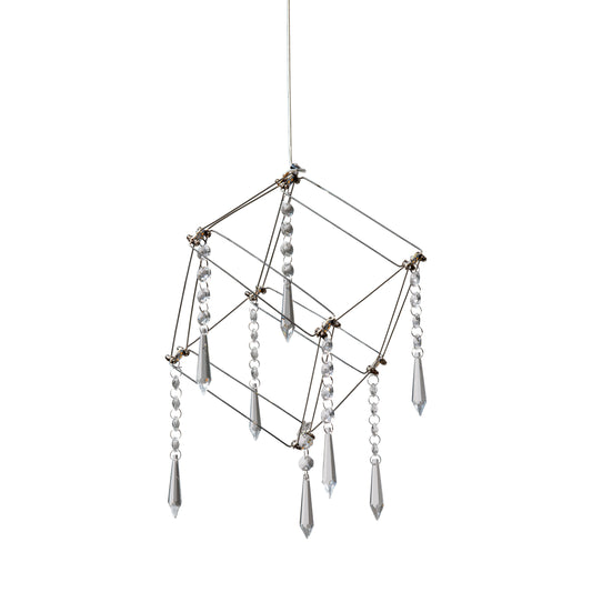 LED Pendelleuchte "ARANEUS" chrom