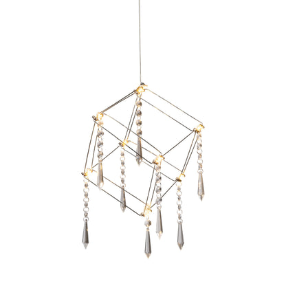 LED Pendelleuchte "ARANEUS" chrom