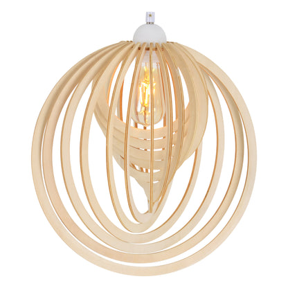 Pendelleuchte "ARMELLA" Ø: 40 cm natur