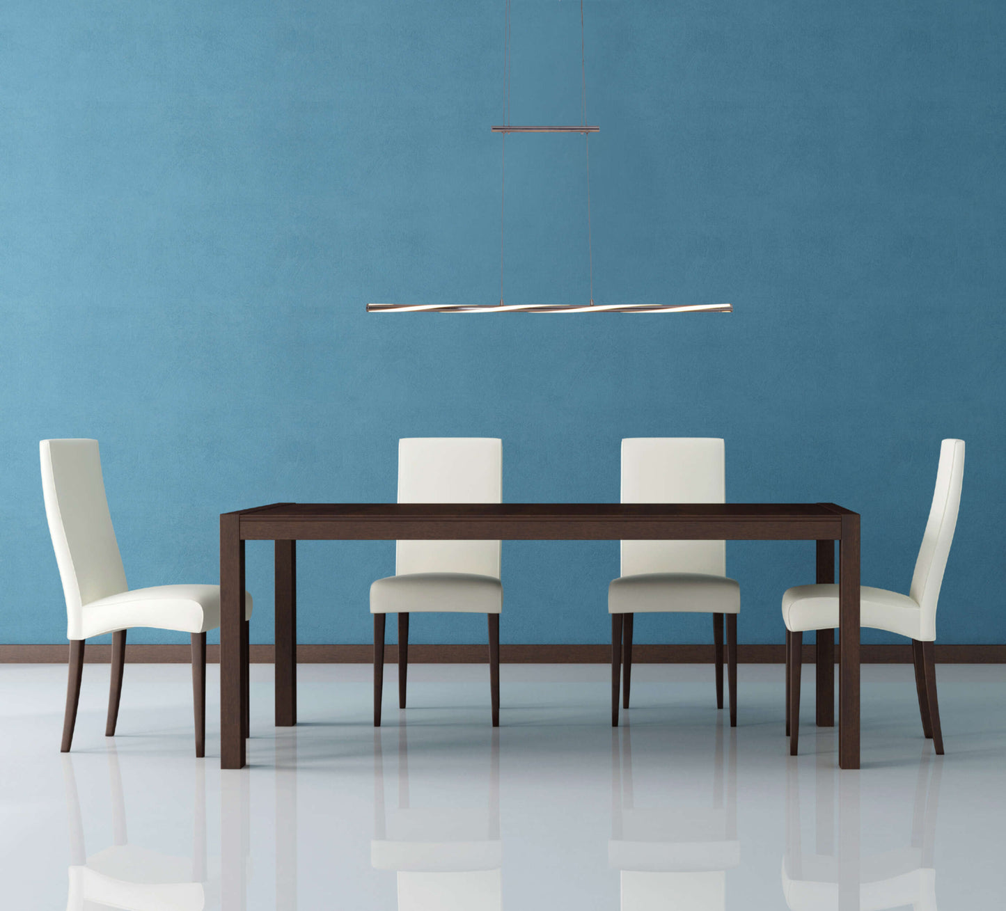LED Jojo-Pendelleuchte dimmbar "TWIST"