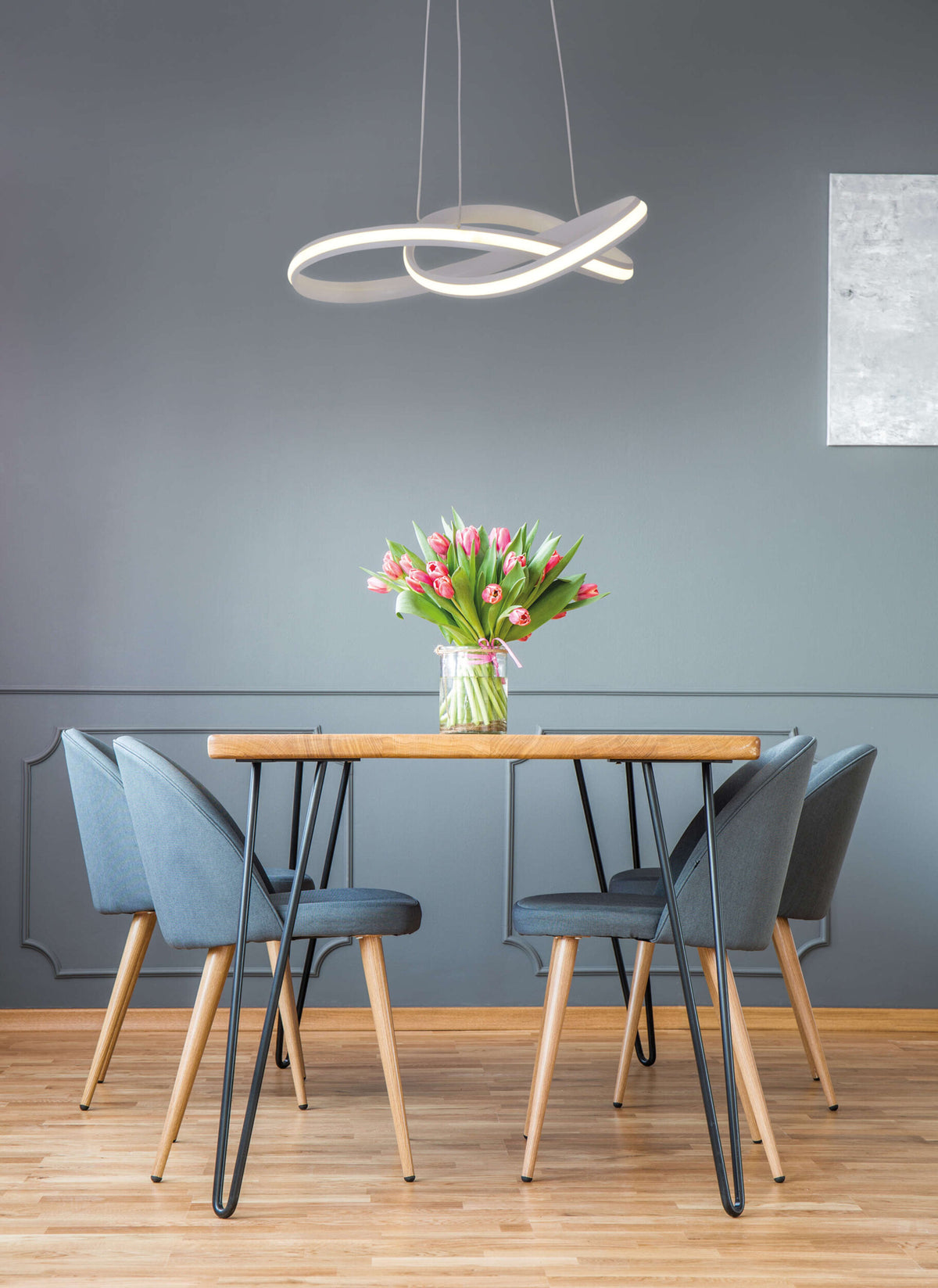 LED Pendelleuchte d: 56cm "ODRIVE"