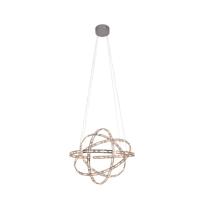 LED Pendelleuchte "COSMOS" Ø: 60cm chrom