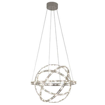 LED Pendelleuchte "COSMOS" Ø: 60cm chrom
