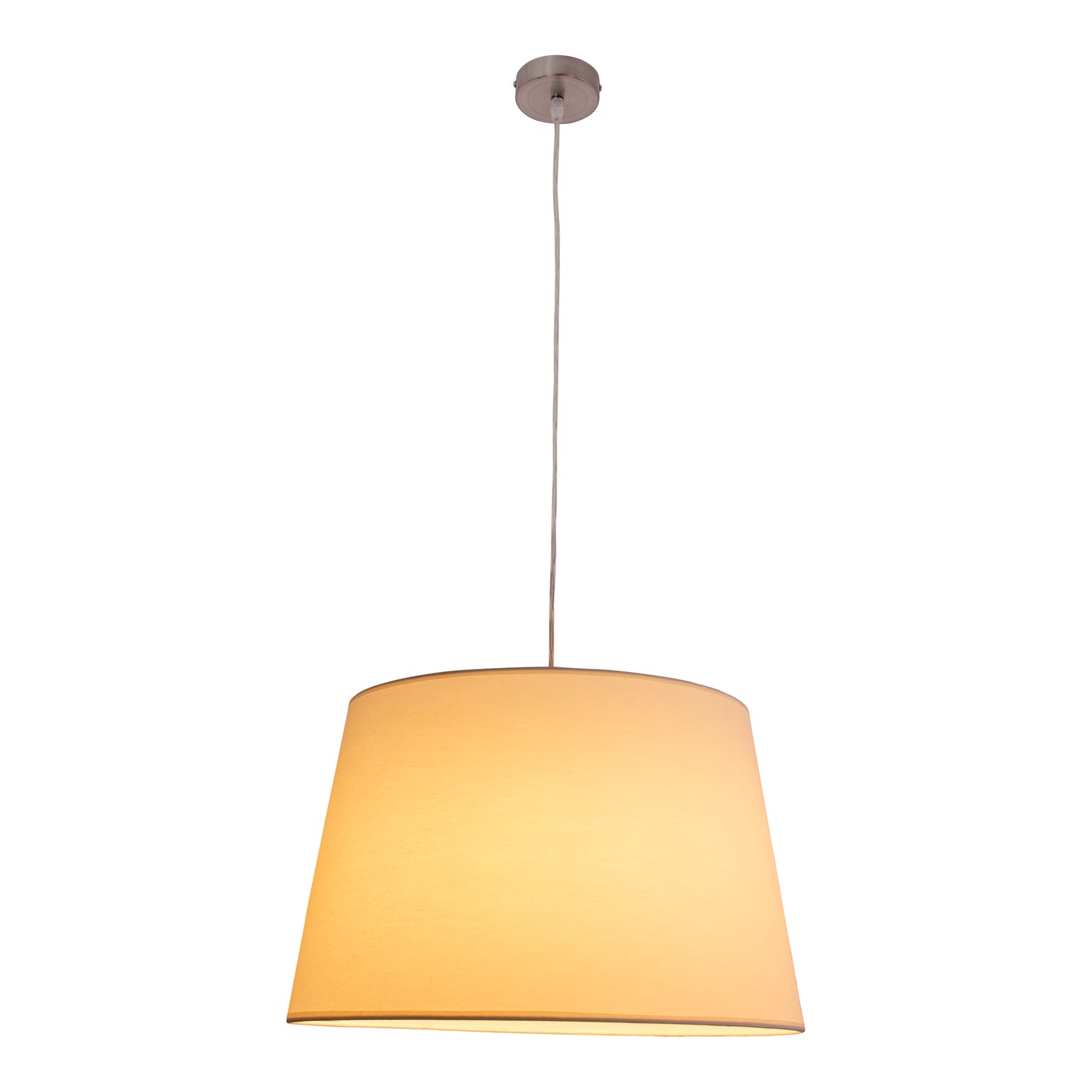 Pendelleuchte "BOLOGNA" Ø: 45cm beige