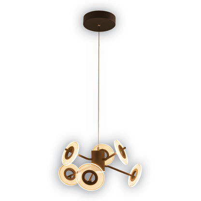 LED Pendelleuchte "DISCUS" L/B: 57cm