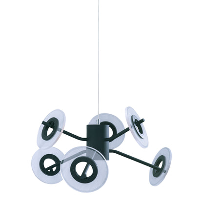 LED Pendelleuchte "DISCUS" L/B: 57cm