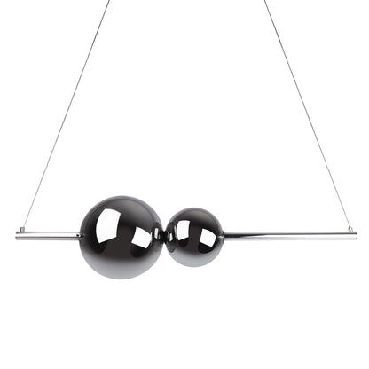 LED Pendelleuchte "NOVA" L: 105,3cm chrom