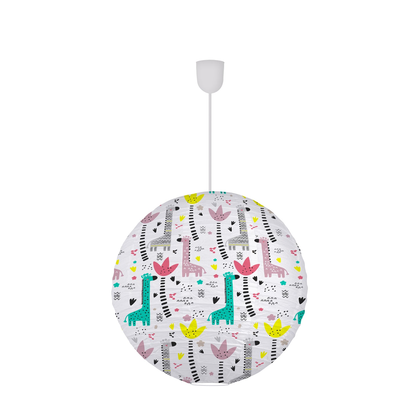 Papierleuchte "GIRAFFES" Ø: 45cm