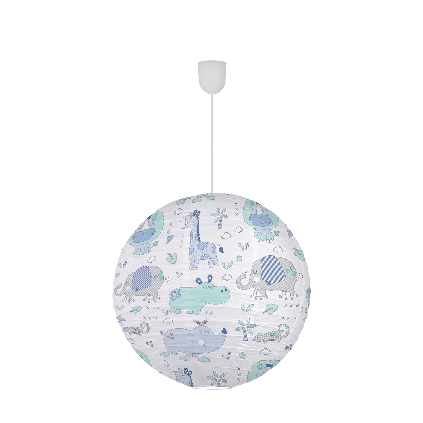 Papierleuchte "JUNGLE" Ø: 45cm