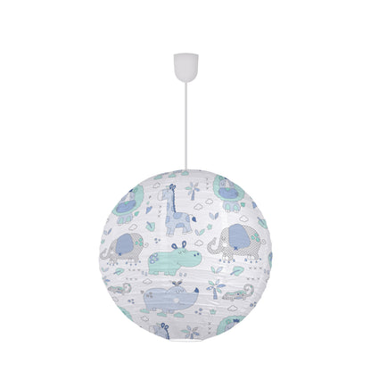 Papierleuchte "JUNGLE" Ø: 45cm