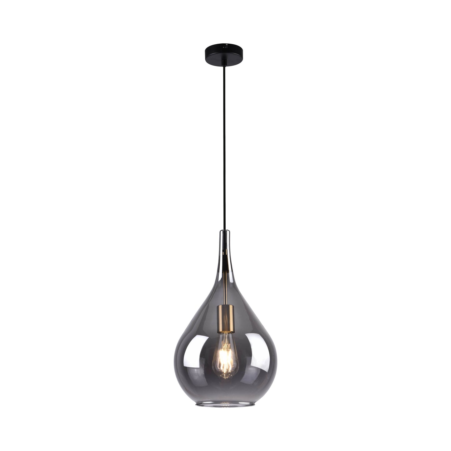 Pendelleuchte "GOTA" Ø: 25cm smoky