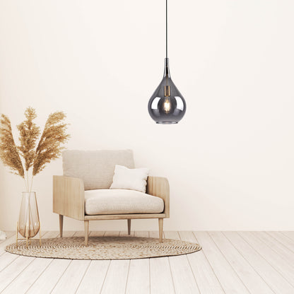 Pendelleuchte "GOTA" Ø: 25cm smoky