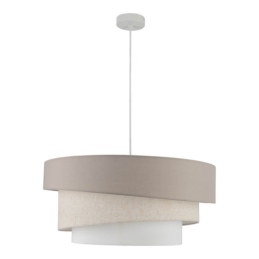 Pendelleuchte "FABRION" Ø: 56cm beige