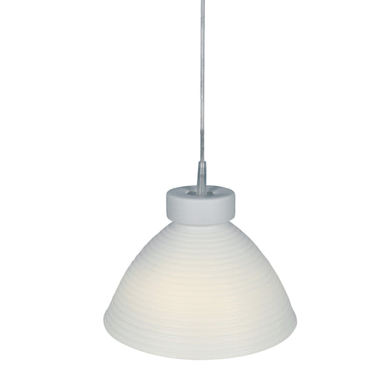 Pendelleuchten - Porzellanpendelleuchte d:29cm "Gina", Hängelampe aus Keramik in weiß, 21 cm hoch, Ø 29 cm, E27-Fassung