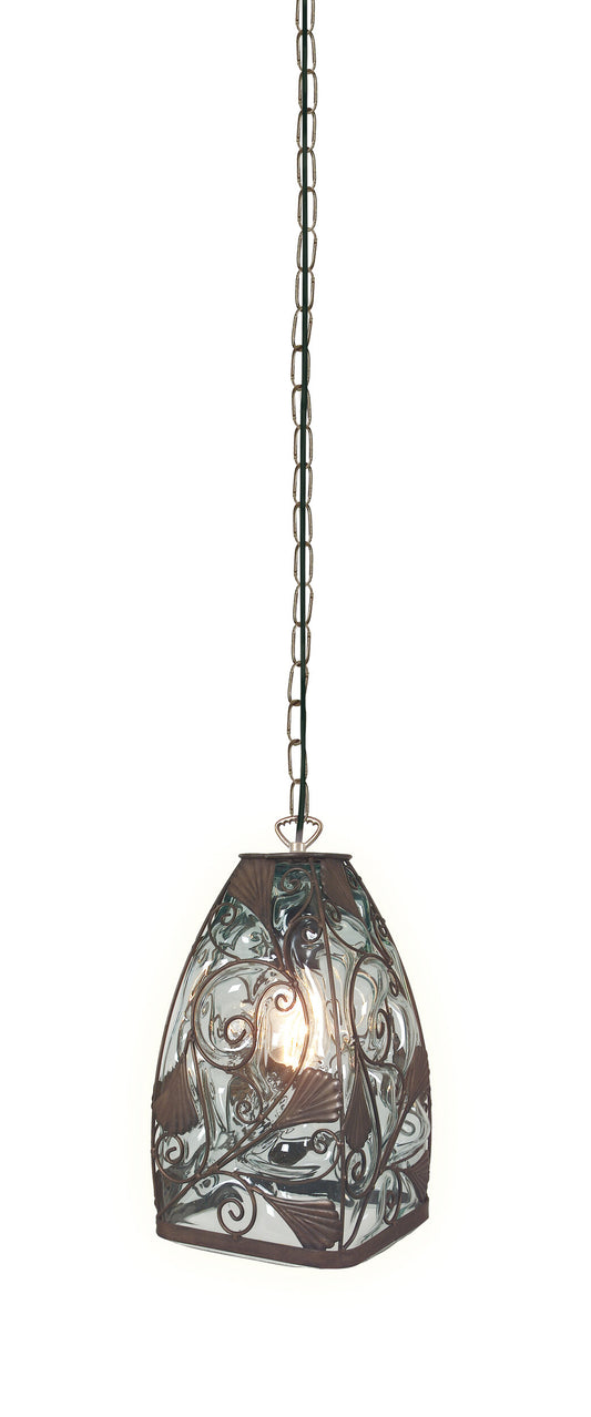 Glas-Pendelleuchte "Orient"
