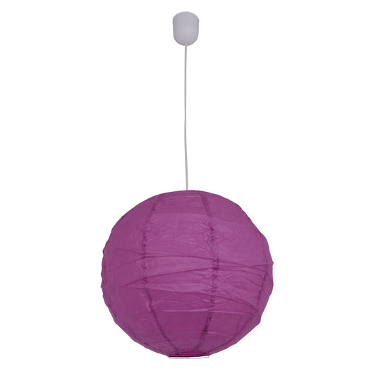 Pendelleuchte "TIBET" violett d: 40cm