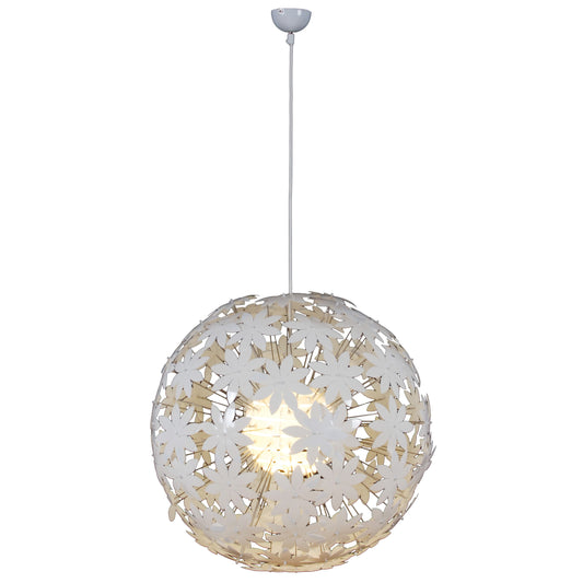 Pendelleuchte "FLOWERY MEADOW" Ø: 55cm weiß