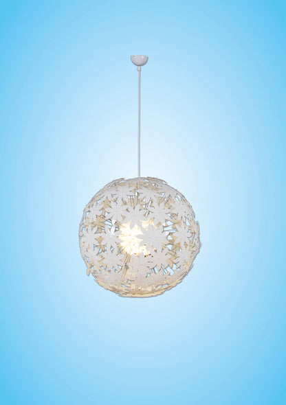 Pendelleuchte "FLOWERY MEADOW" Ø: 55cm weiß