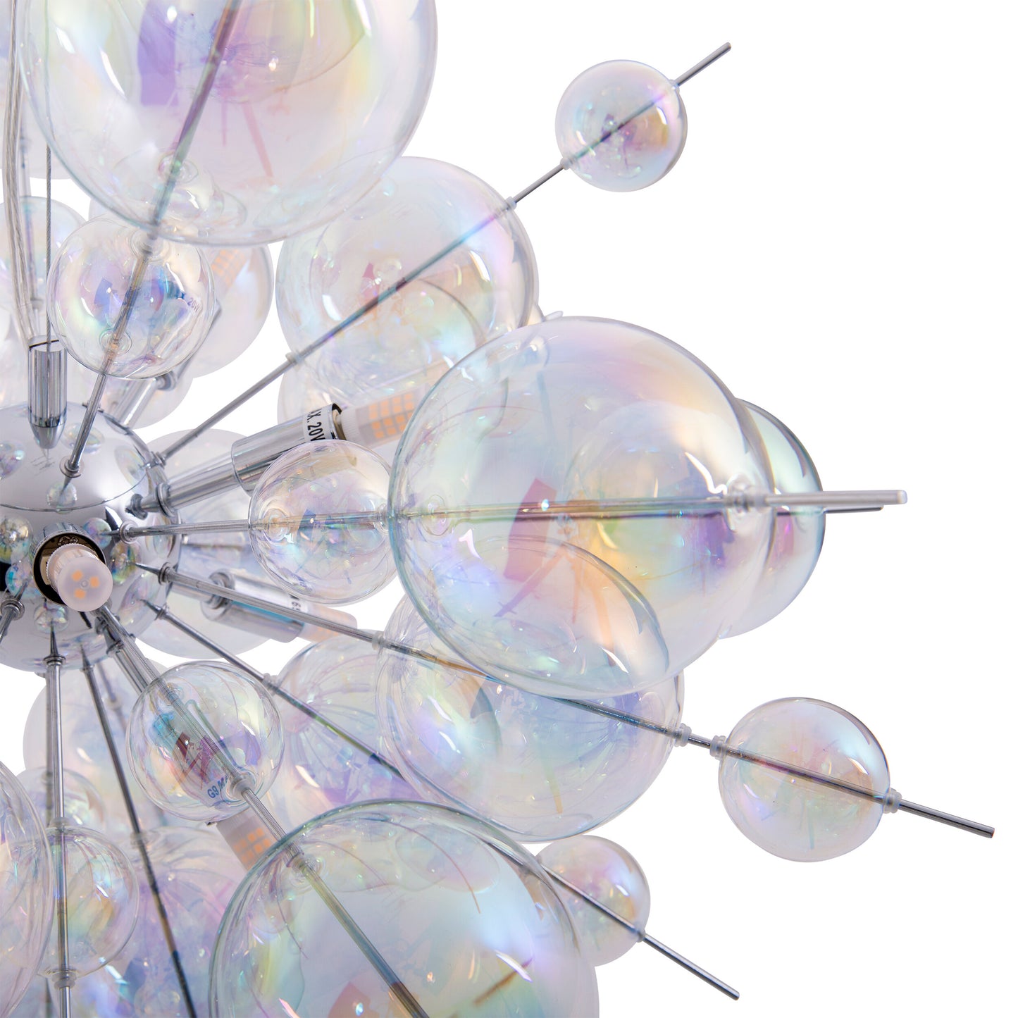 Pendelleuchte "EXPLOSION" Ø: 65cm irisierend
