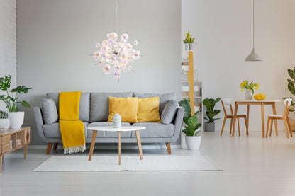 Pendelleuchte "EXPLOSION" Ø: 65cm irisierend