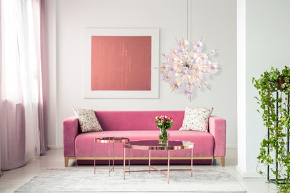 Pendelleuchte "EXPLOSION" Ø: 65cm irisierend
