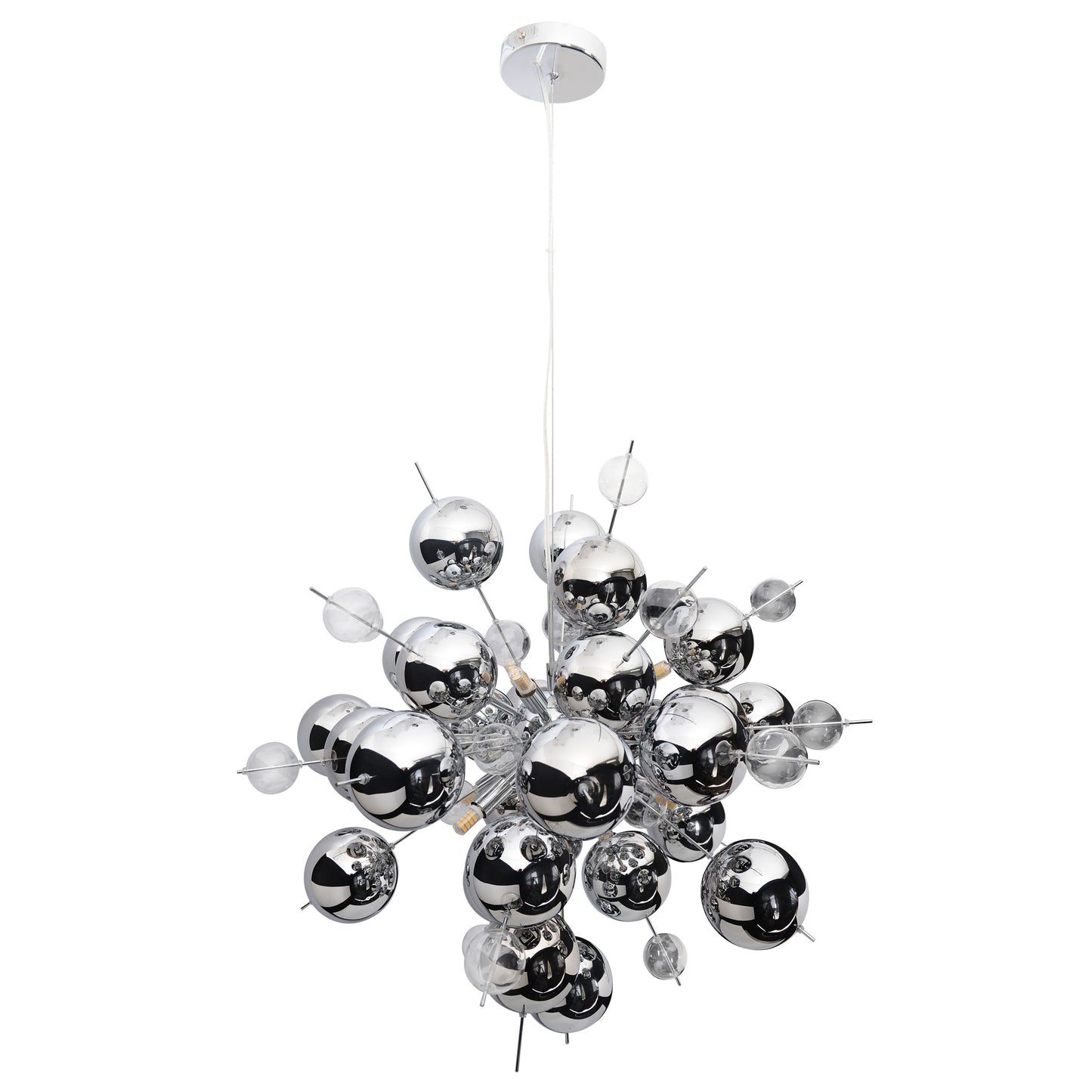 Pendelleuchte "EXPLOSION" Ø: 65cm chrom